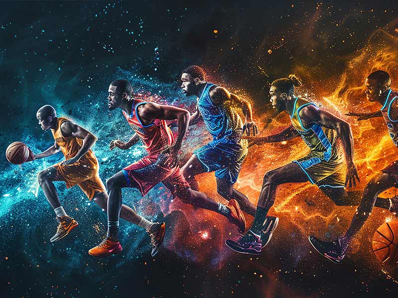 NCAA场边，一位身材极佳的美女在球员面前做蹲起，这是为何？